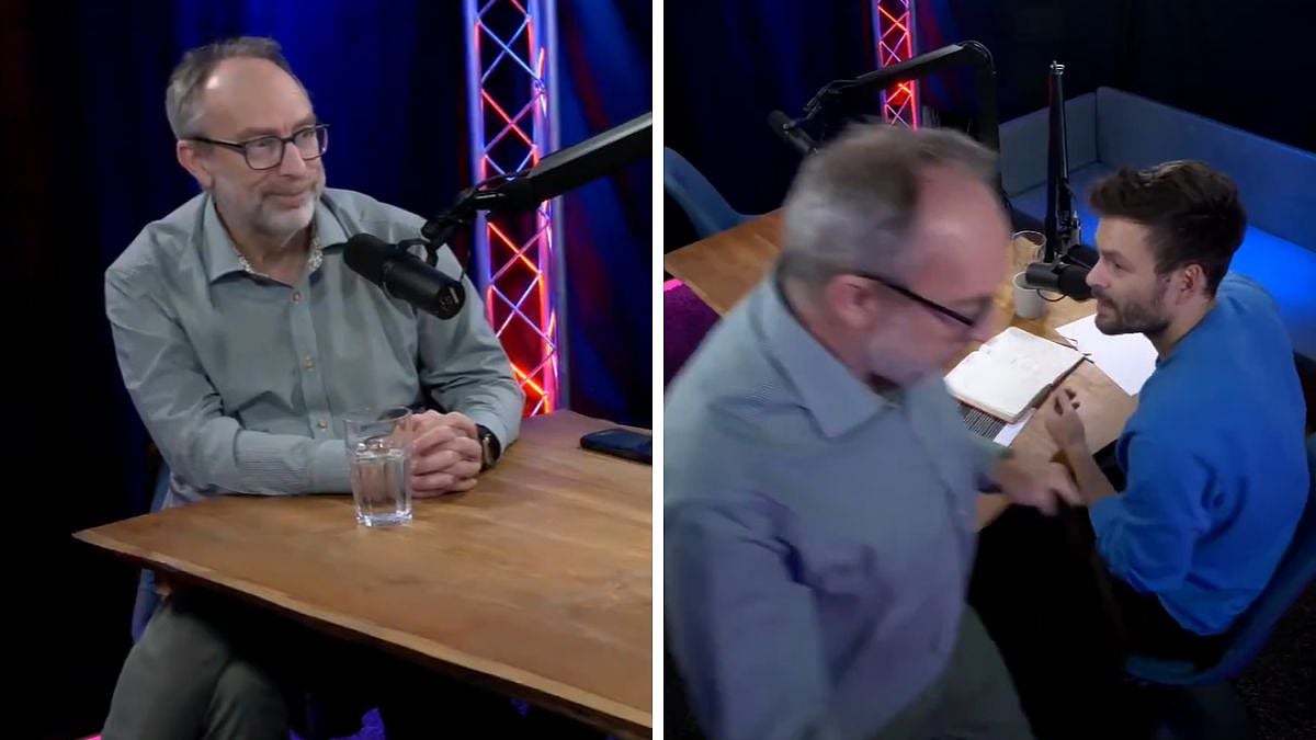 Wikipedia Co-Founder Jimmy Wales Snaps At Podcast Host, Storms Out Of Interview In Less Than A Minute Over Being Asked If He's 'Founder Or Co-founder'; Video Viral 