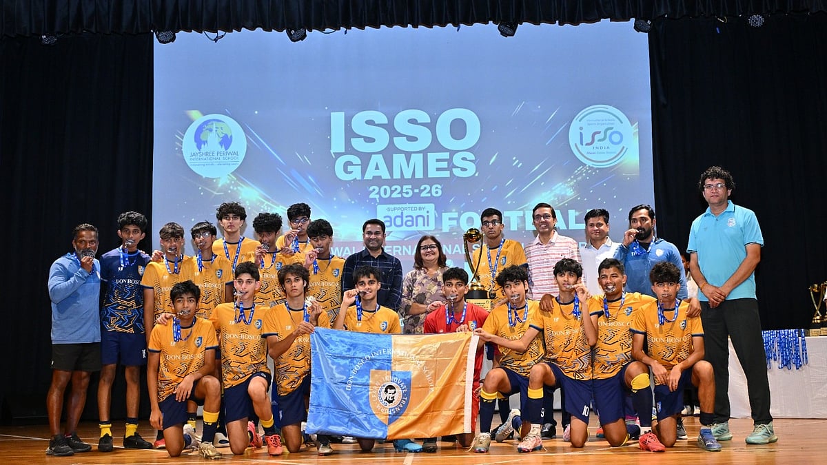 Don Bosco finished runners up in the ISSO Boys U-17 football tournament.