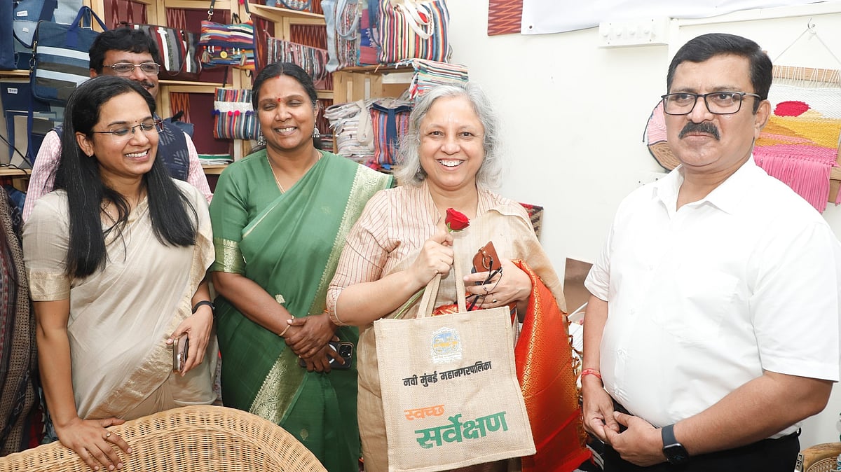 Navi Mumbai: Union Textile Secretary Lauds NMMC’s Pioneering Textile Waste Processing Centre 