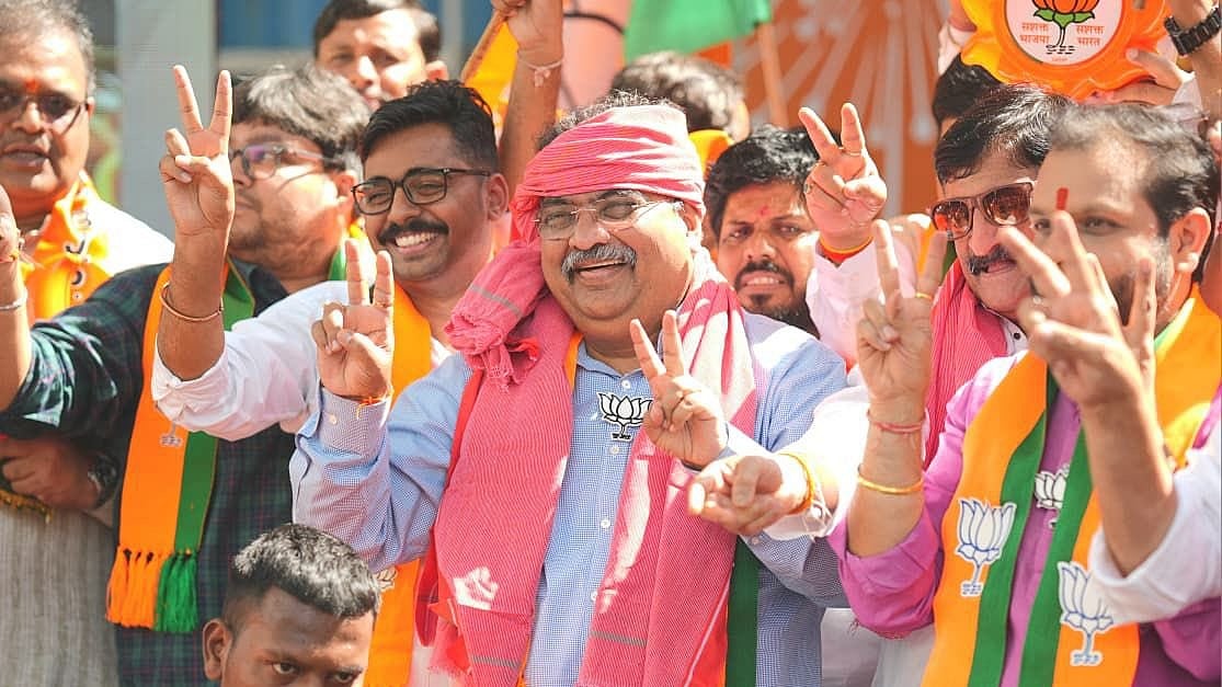 BJP Maharashtra Celebrates NDA’s Bihar Win; Chavan Says Verdict Signals Momentum For Mumbai