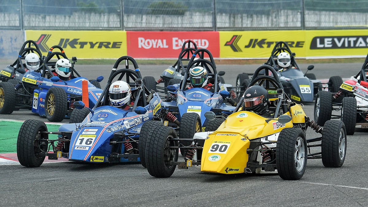28th FMSCI JK Tyre National Racing Championship 2025: Dhruvh Goswami Reduces Gap To Just One Point...