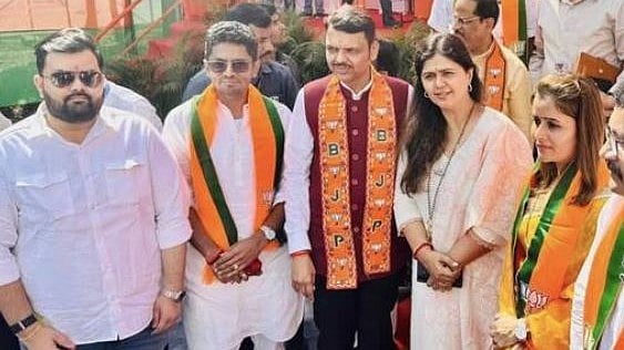 Maharashtra: Beed NCP Leader Yogesh Kshirsagar Joins BJP In Presence Of CM Devendra Fadnavis