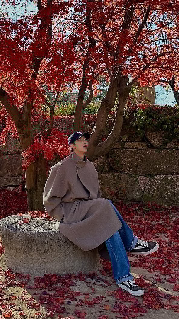 BTS Member RM's New Photos Go Viral: A Quiet Museum Day & Adorable Selfie Drop