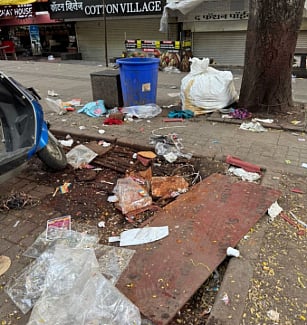 Pune: Once-Pristine FC Road Now Faces Illegal Parking, Hawker Encroachments, Littering