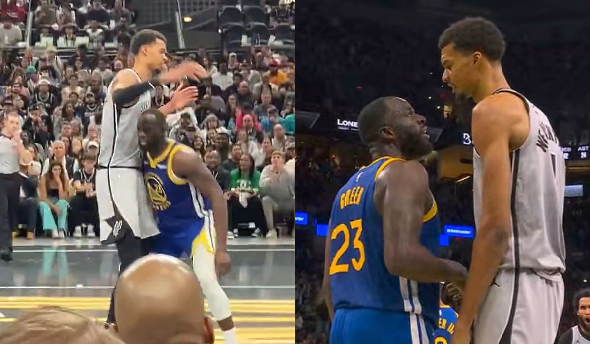 What Is Victor Wembanyama's Height? Spurs Forward TOWERS Over Draymond Green In VIRAL Video
