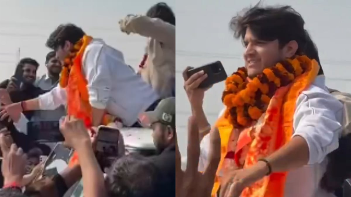 Mridul Tiwari Gets Mobbed, Receives Grand Welcome In Noida After Bigg Boss 19 Eviction; Watch Video