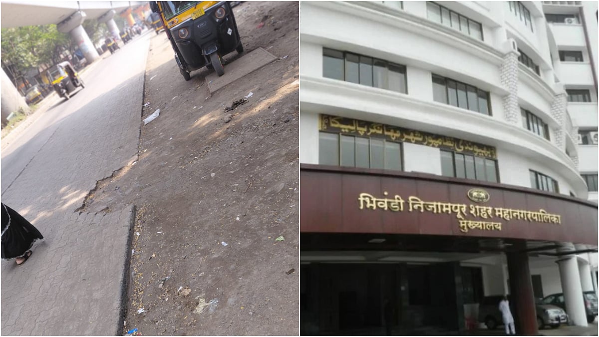 Bhiwandi News: Dangerous Road Gaps Turn Into Deadly Traps After Heavy Rains; Residents Blame BNCMC for Inaction 