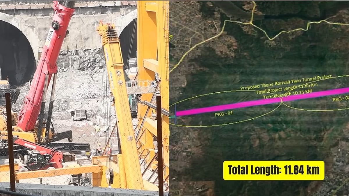 Attention Commuters! Major Traffic Changes Announced For Six Months As Thane-Borivali Tunnel Work...