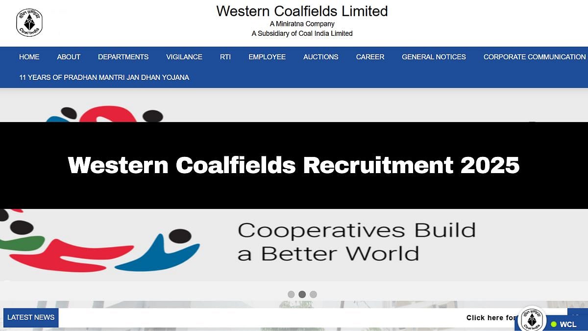 Western Coalfields Recruitment 2025: Registration Process Begins; Check Eligibility Criteria Here 