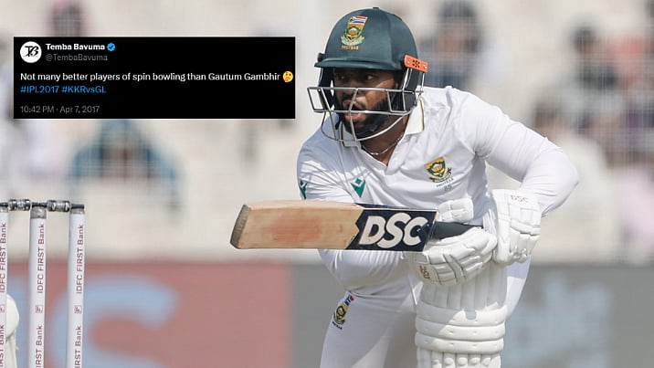 'Not Many Better Players Of Spin..': Temba Bavuma's Old Tweet On Gautam Gambhir Goes VIRAL After Eden Gardens Epic 