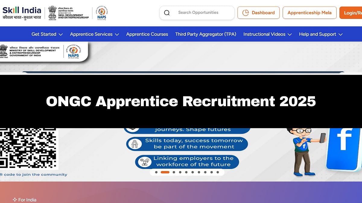 ONGC Apprentice Recruitment 2025: Extended Application Process Ends Today; Check Selection Process Here 