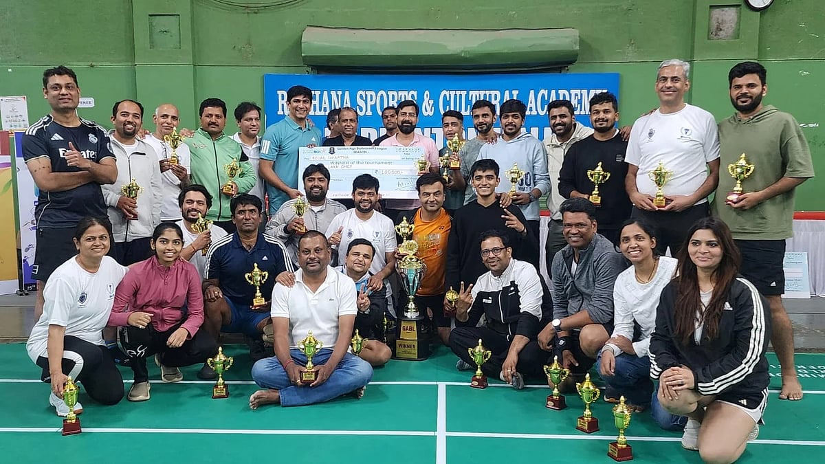 Nashik: Royal Maratha Wins Golden Age Badminton League 2025 Championship