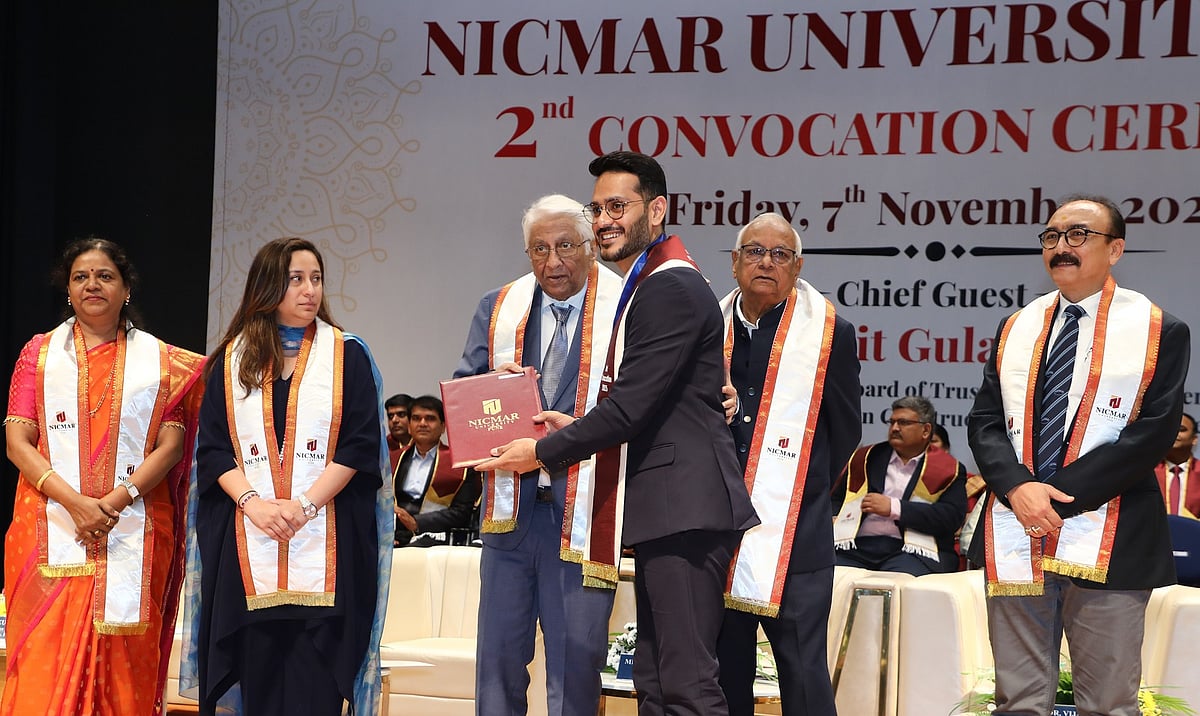 Pune: NICMAR University Holds Grand 2nd Convocation; Ajit Gulabchand Stresses ‘Excellence In...