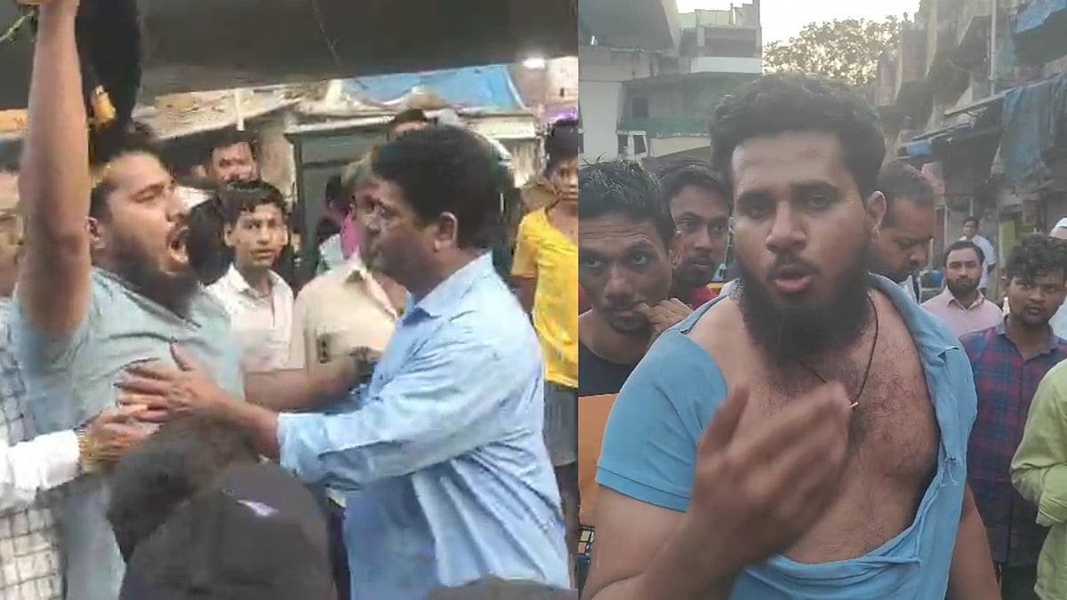 Tension In Bhiwandi As Road-Widening Drive Begins; Youth Waves Black Flag At MP’s Convoy 