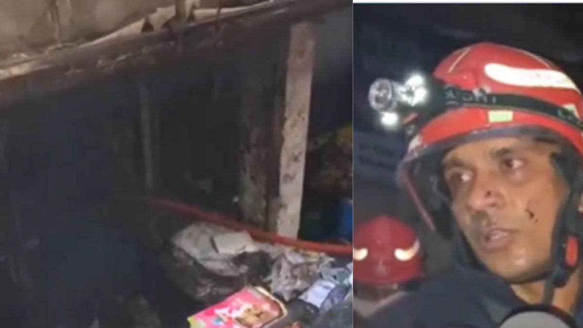 Delhi: Fire Breaks Out At A Bookstore Near Laxmi Nagar Metro Station; No Casualties Reported