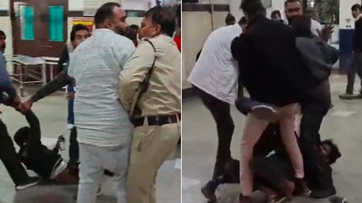 MP News: Dalit Father-Son Chased, Thrashed At Hospital Over Petty Dispute In Sehore--VIDEO