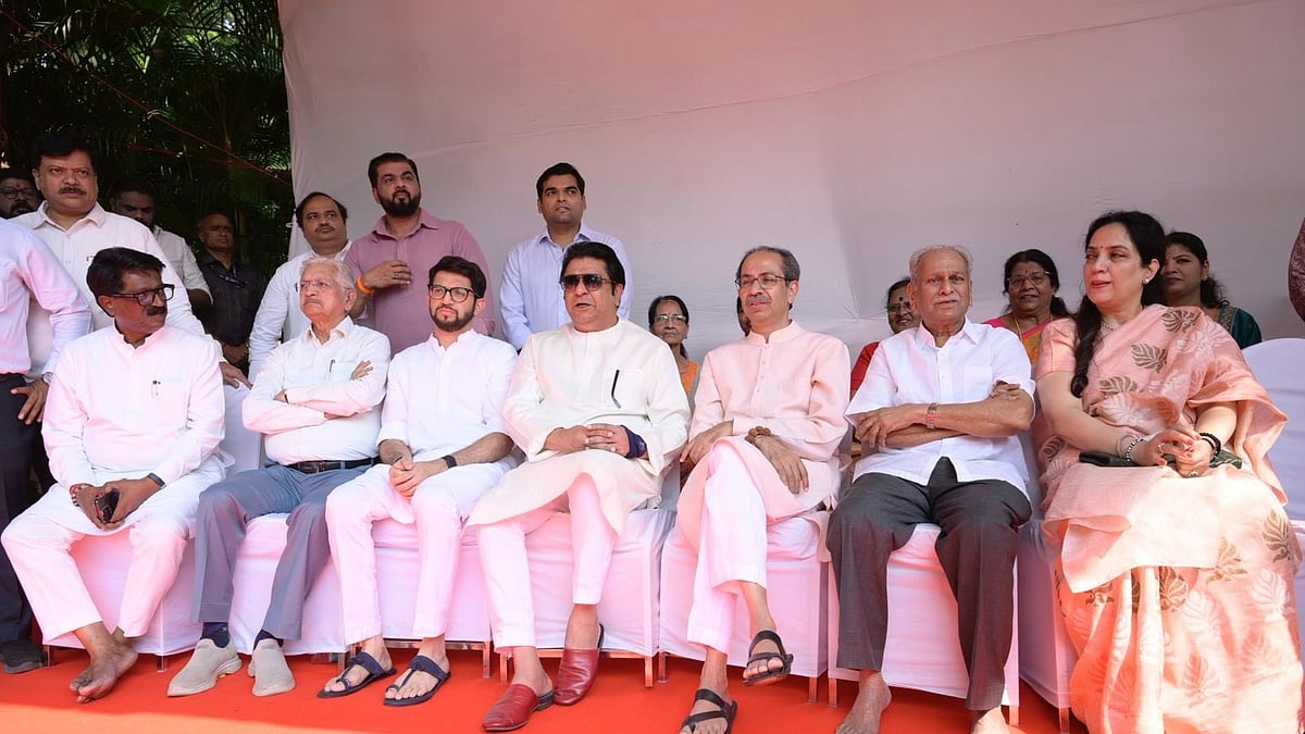Balasaheb Thackeray’s 13th Death Anniversary: Uddhav And Raj Share Rare Warmth At Shivaji Park 
