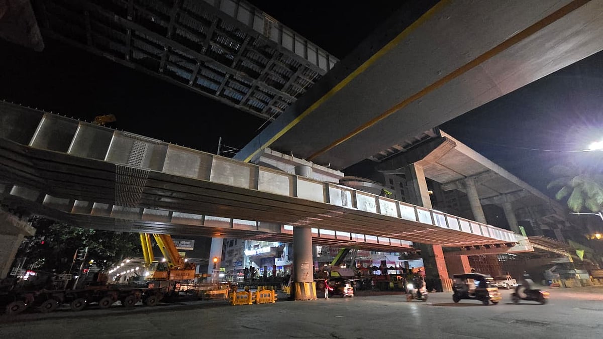 Mumbai Infrastructure: MMRDA Installs Crucial 52-Metre Steel Span On Andheri–JVLR Missing Link Project 