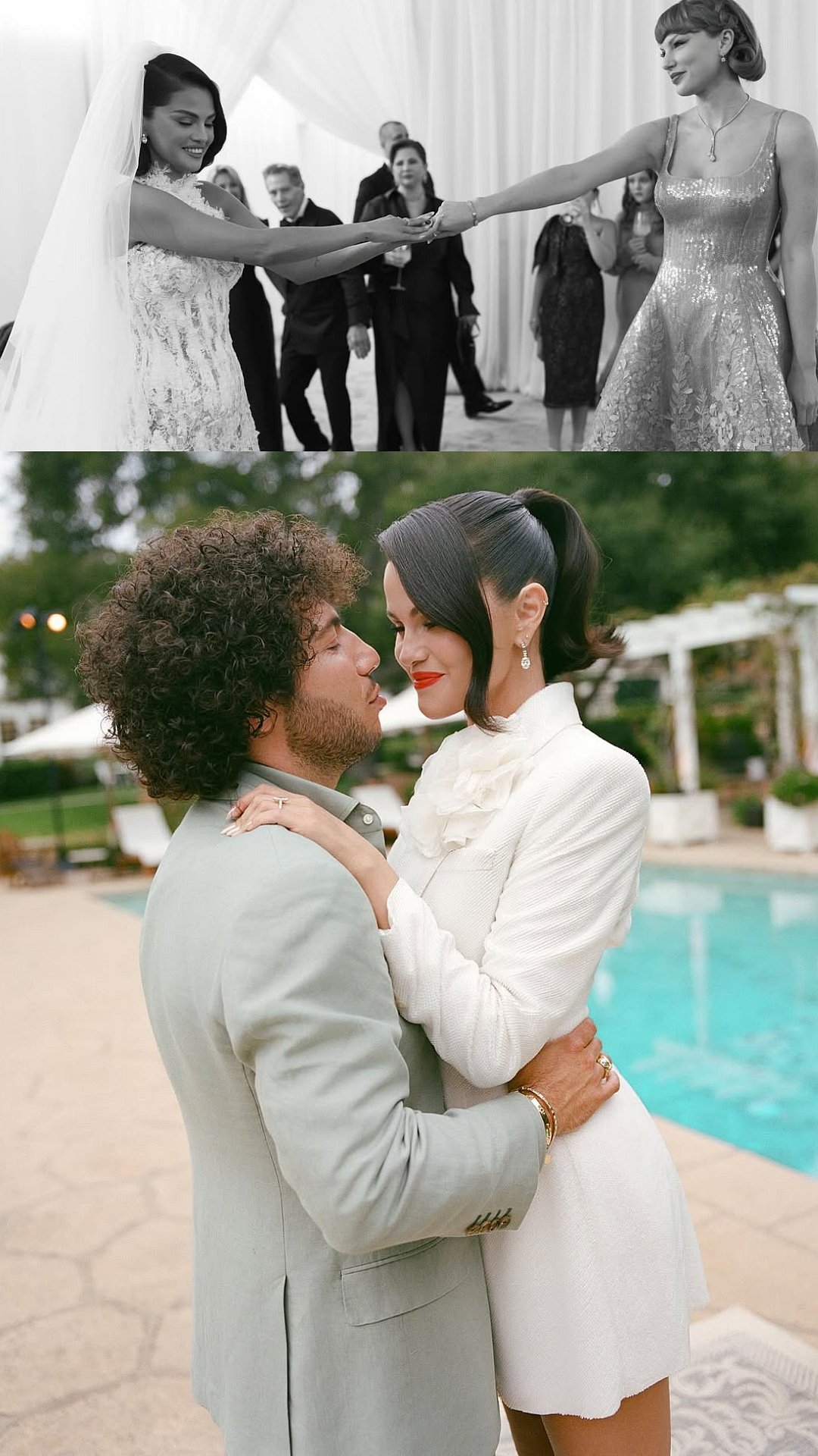 Unseen Pictures From Selena Gomez & Benny Blanco's Intimate Wedding Go Viral: Taylor Swift Holds...