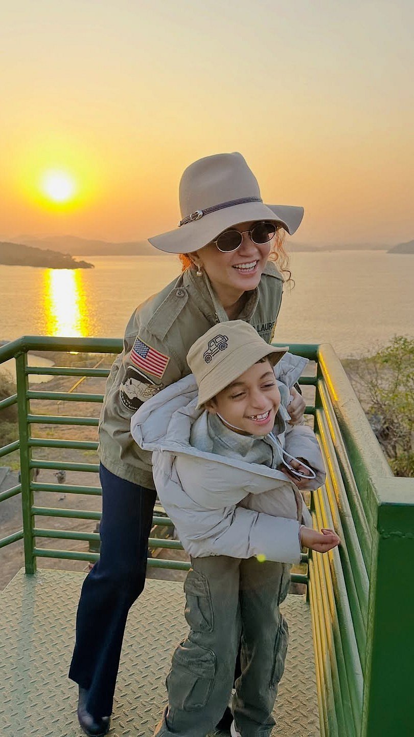 'Gujarat Lion Toh World Famous Hai': Kangana Ranaut Visits Gir National Park With Nephew Prithvi