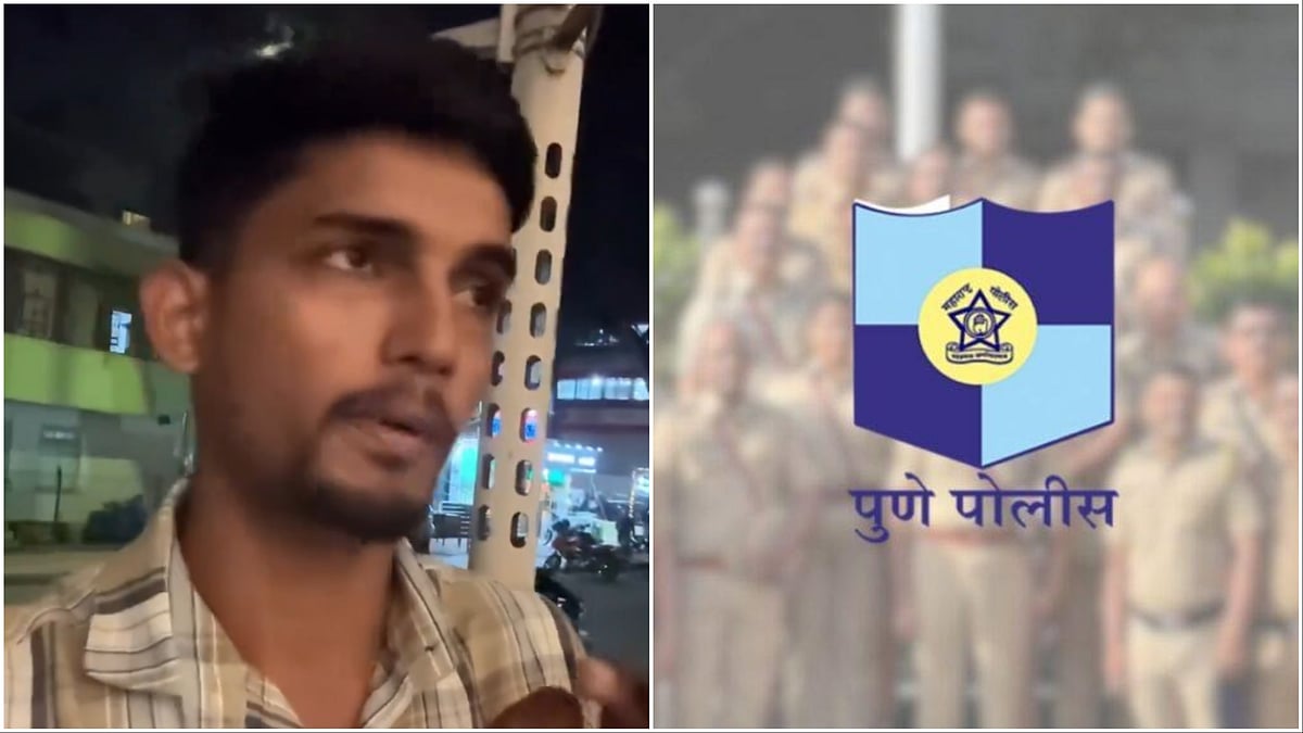 Pune: Youth Breaks Down After Cop Seizes Licence, Alleges 'They Treated Me Like I'm Not Human' -...