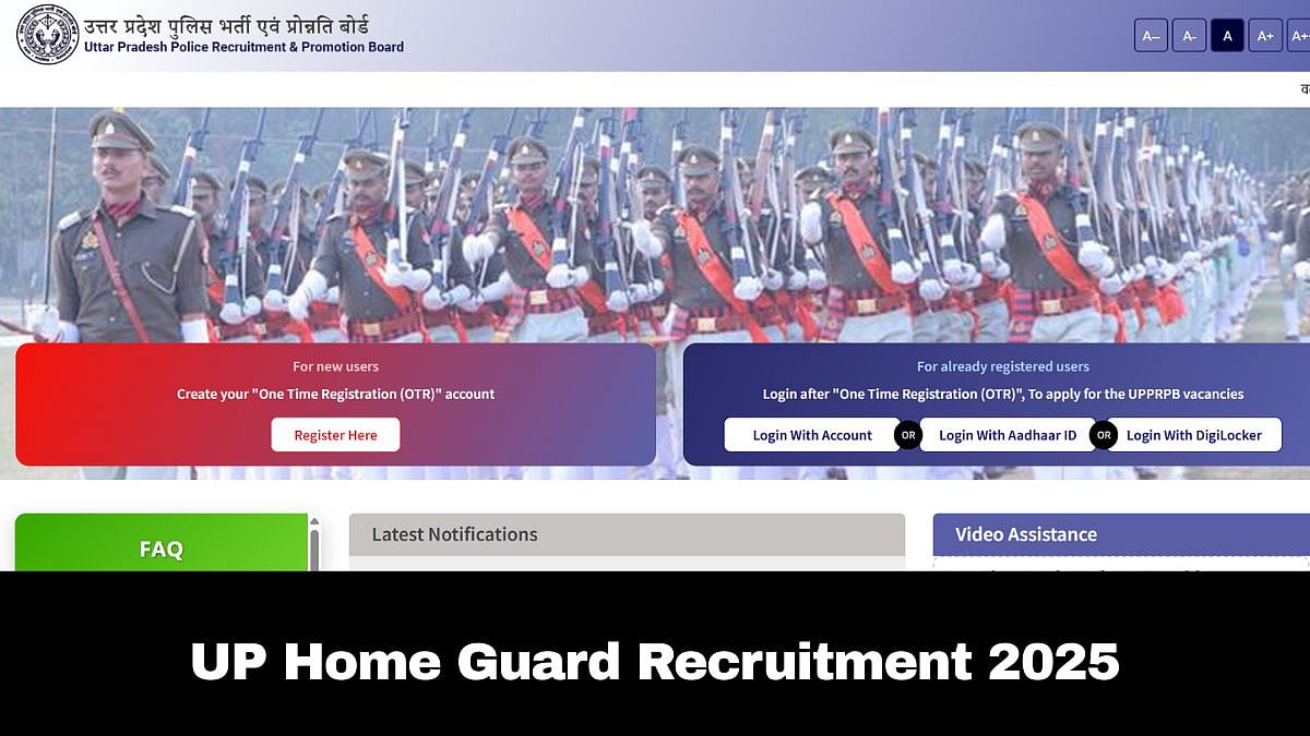 UP Home Guard Recruitment 2025: Registration Process For 41,424 Vacancies Starts; Details Here 