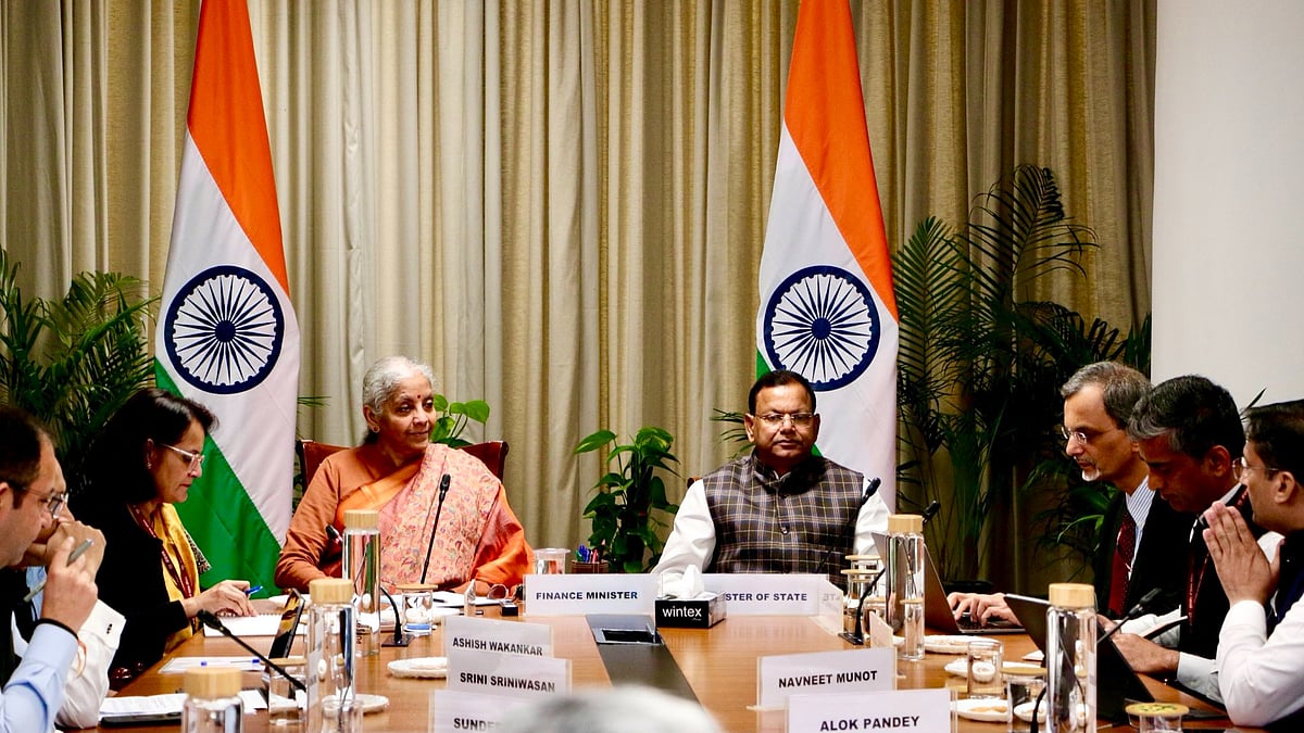 Union Finance Minister Nirmala Sitharaman Holds Fifth Round Of Pre-Budget Consultations With Startup Leaders 