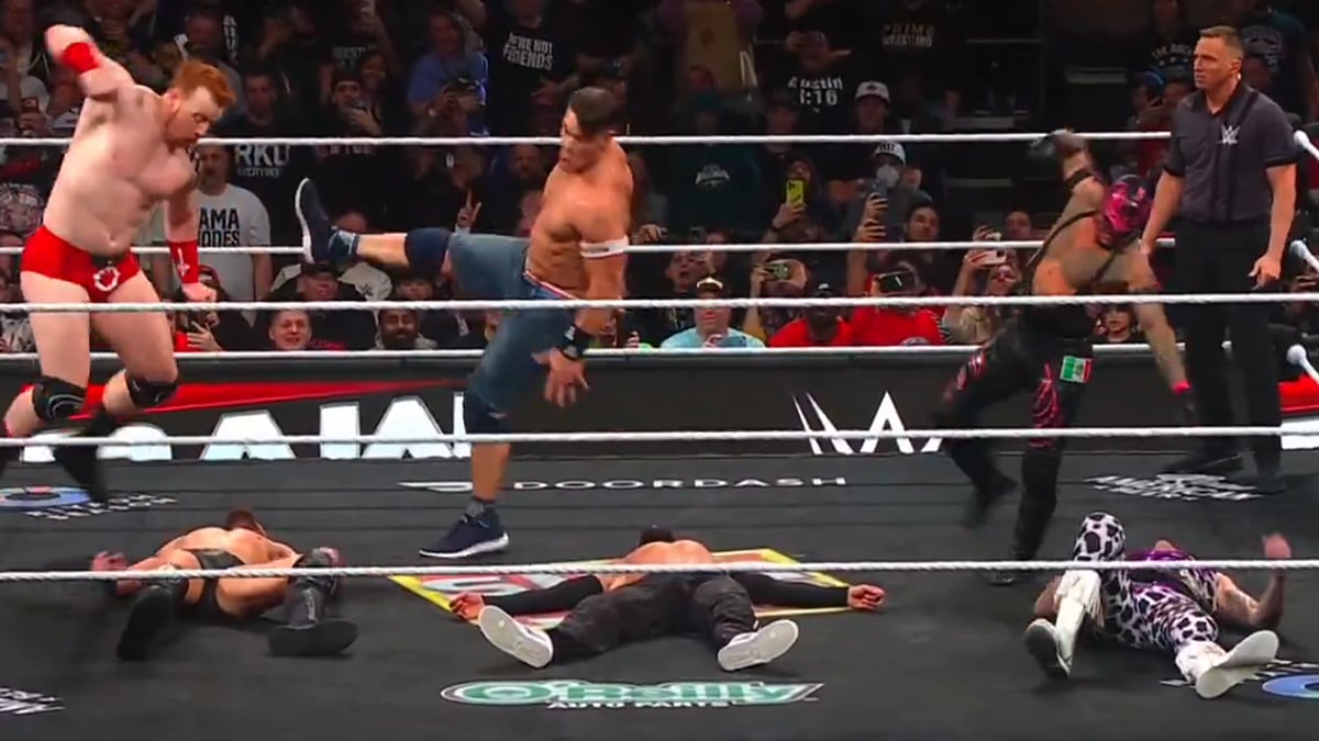 Watch: John Cena, Sheamus, Rey Mysterio Team Up & Hit Judgement Day With ‘Five Knuckle Shuffle’ On WWE RAW 