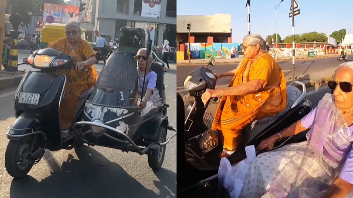 'Biker Dadis': Ahmedabad Sisters in Their 80s Go Viral for Their Thrilling Bike Rides, Win Hearts Online 