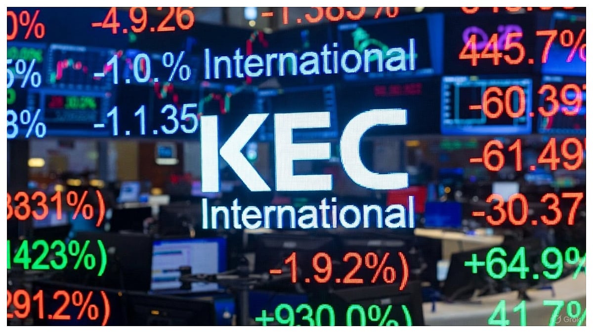 Construction Giant, KEC International's Shares Fall 7.2% To Intra-Day Low Of ₹724.70 After Power...