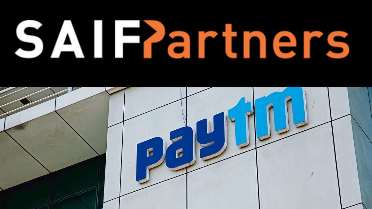 Private Equity Firm SAIF Partners Divests 1.86% Stake In Paytm's Parent Company, One97 Communications, For ₹1,556 Crore 