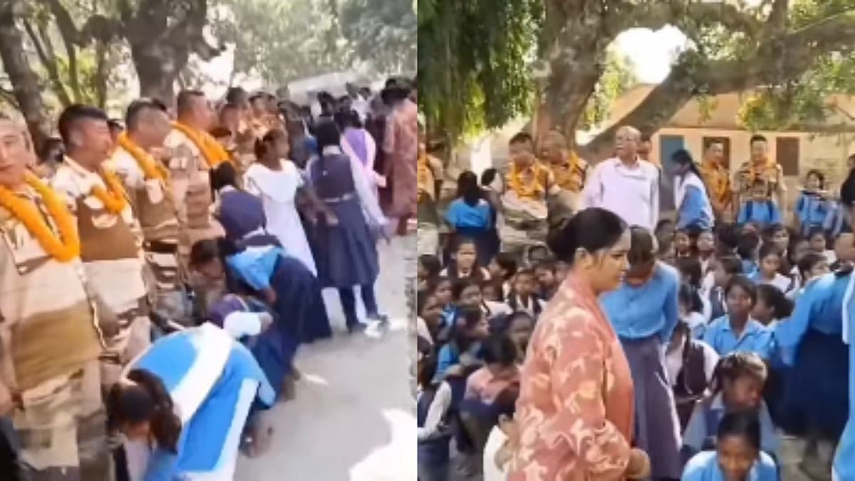 A Moment Of Pure Respect: Bihar Students Honour Nagaland Police In Viral Video 
