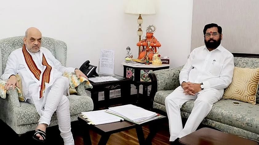 Maharashtra DyCM Eknath Shinde Rushes To Delhi After Sena Ministers Boycott Cabinet Meet; Seat-Sharing Tensions Escalate In Mahayuti 