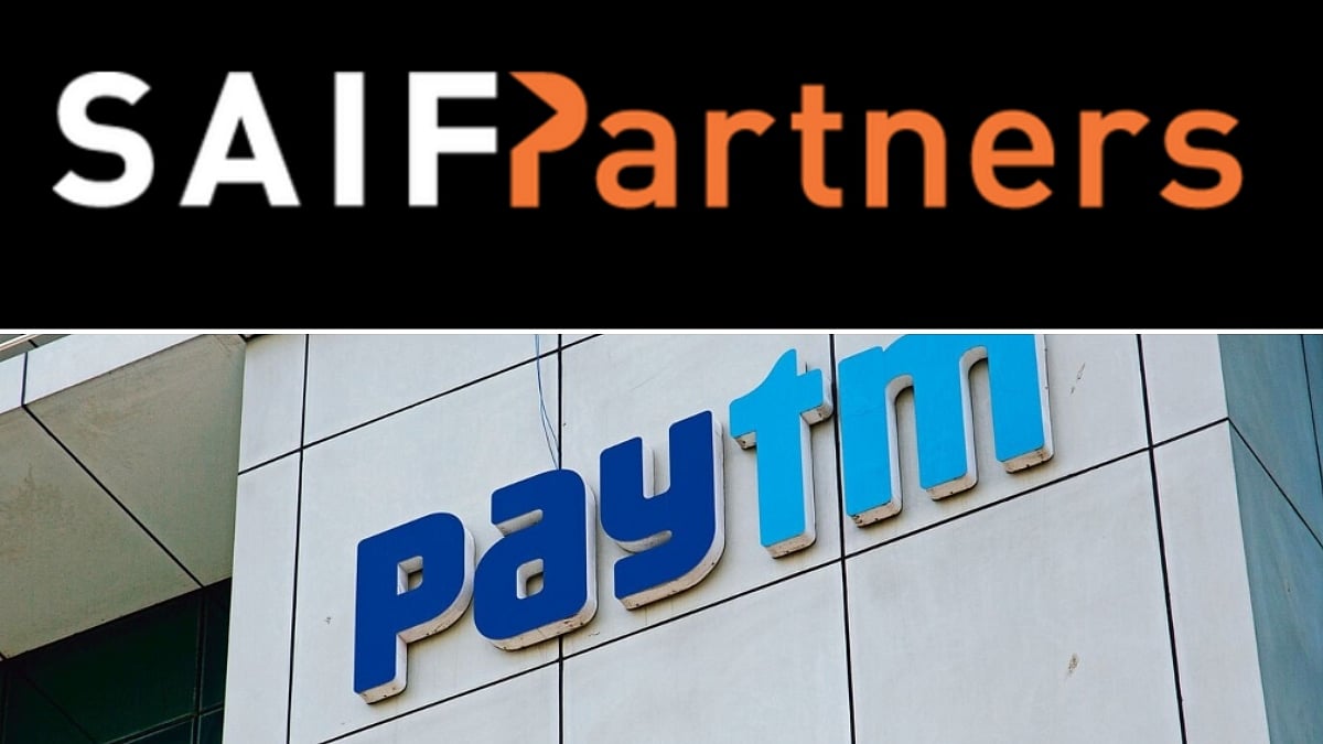 Private Equity Firm SAIF Partners Divests 1.86% Stake In Paytm's Parent Company, One97 Communications, For ₹1,556 Crore 
