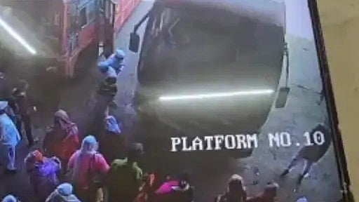 Video: MSRTC Bus Ploughs Into Platform After Brake Failure, Kills 9-Year-Old Boy In Nashik