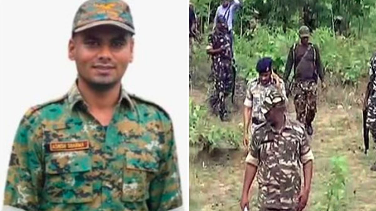 Hawk Force Inspector Ashish Sharma Killed In fierce Maoist Encounter On MP-Chhattisgarh Border; CM...