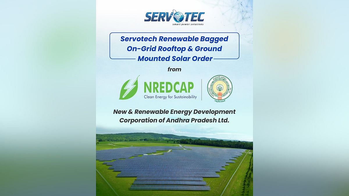 Servotech Secures ₹74 Crore Rooftop Solar Project Under PM Surya Ghar Scheme For 5,886 SC/ST Homes 