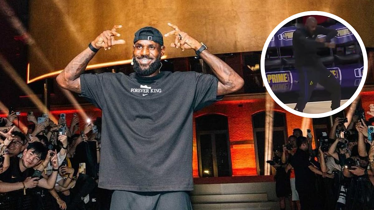 Watch: LeBron James' Dance Move During Warmup Ahead Of Lakers Vs Jazz NBA Game Goes Viral 