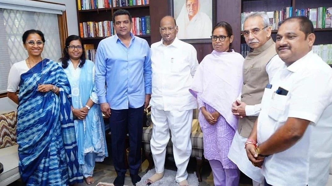 'Expressed Long-Standing Support For Alliance': Cong MP Varsha Gaikwad Meets Sharad Pawar Amid 'MVA...
