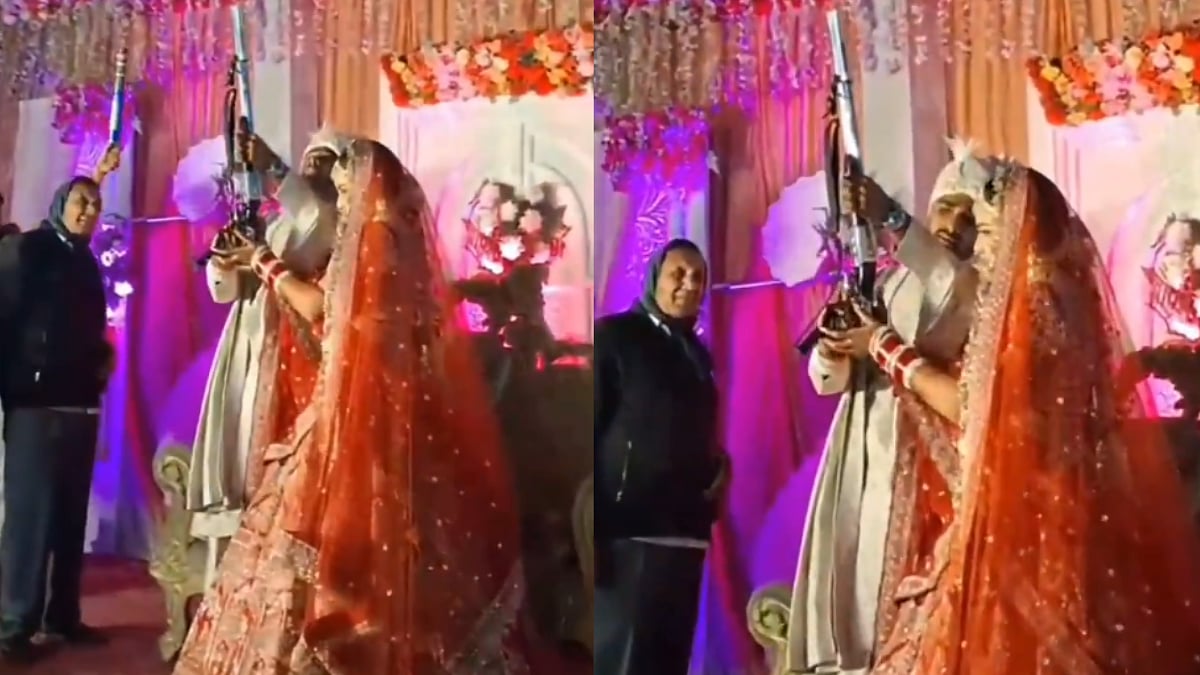 Shocking Visuals! Javelin Thrower Annu Rani's Wedding Sparks Controversy As Celebratory Firing Video Goes Viral; FIR Lodged In Meerut 