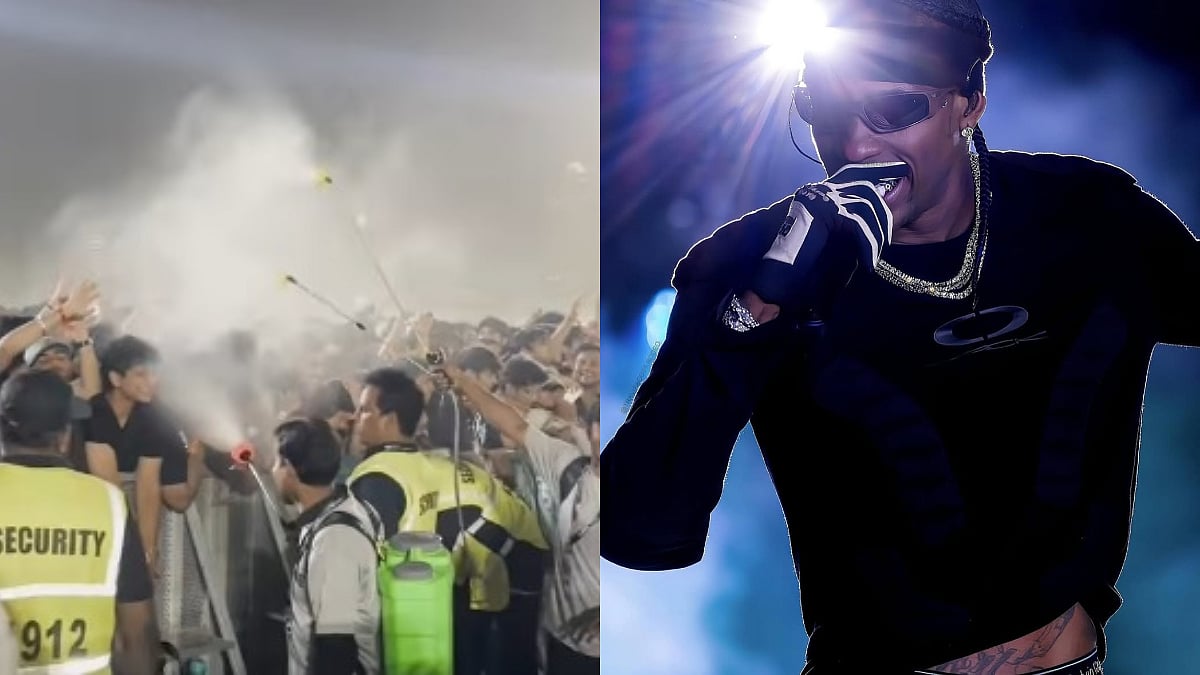 Travis Scott Mumbai Concert: Water Sprayed At Fans To Beat The Heat - Watch Viral Video