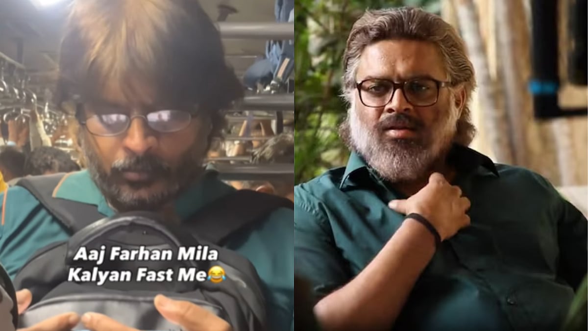 'Farhan In Kalyan Fast': Mumbai Local Passengers Spot R. Madhavan's Lookalike Travelling Inside Crowded Train 