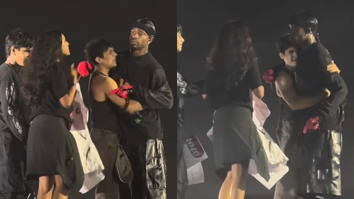 Travis Scott Mumbai Concert: Fans Run Onto The Stage, Hug Singer - Watch Video 