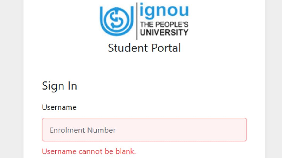 IGNOU Releases Admit Card For December TEE 2025; Exams From December 1 