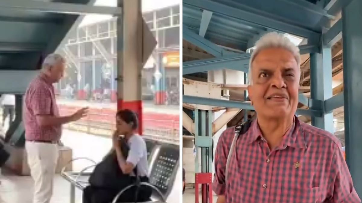 Mumbai: Man Attempts Alleged 'Religious Conversion' Of Teen Girl At Andheri Station, Confronted By Commuter; Viral Video Sparks Debate 