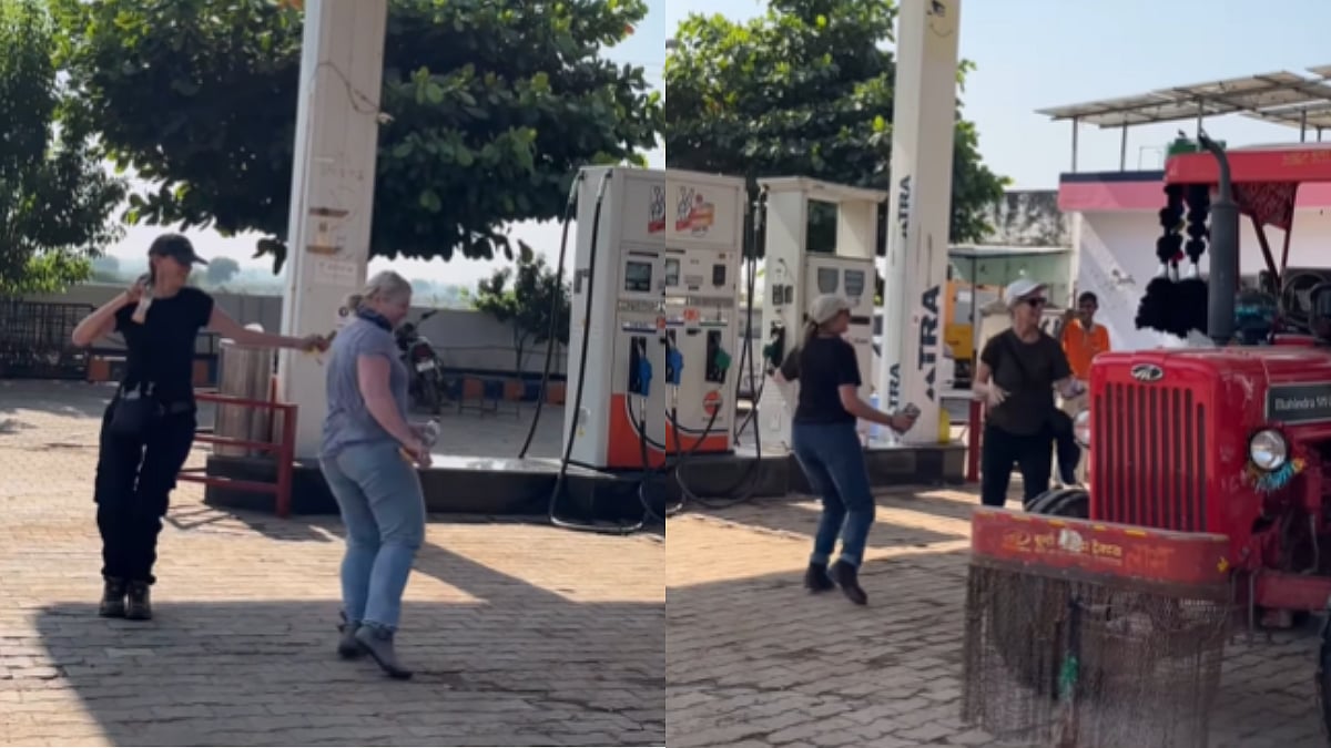 'Paisa Vasool': Foreign Tourists Dance Their Hearts Out On 'Chunari Chunari' At Rajasthan Petrol Pump; Video Goes Viral 