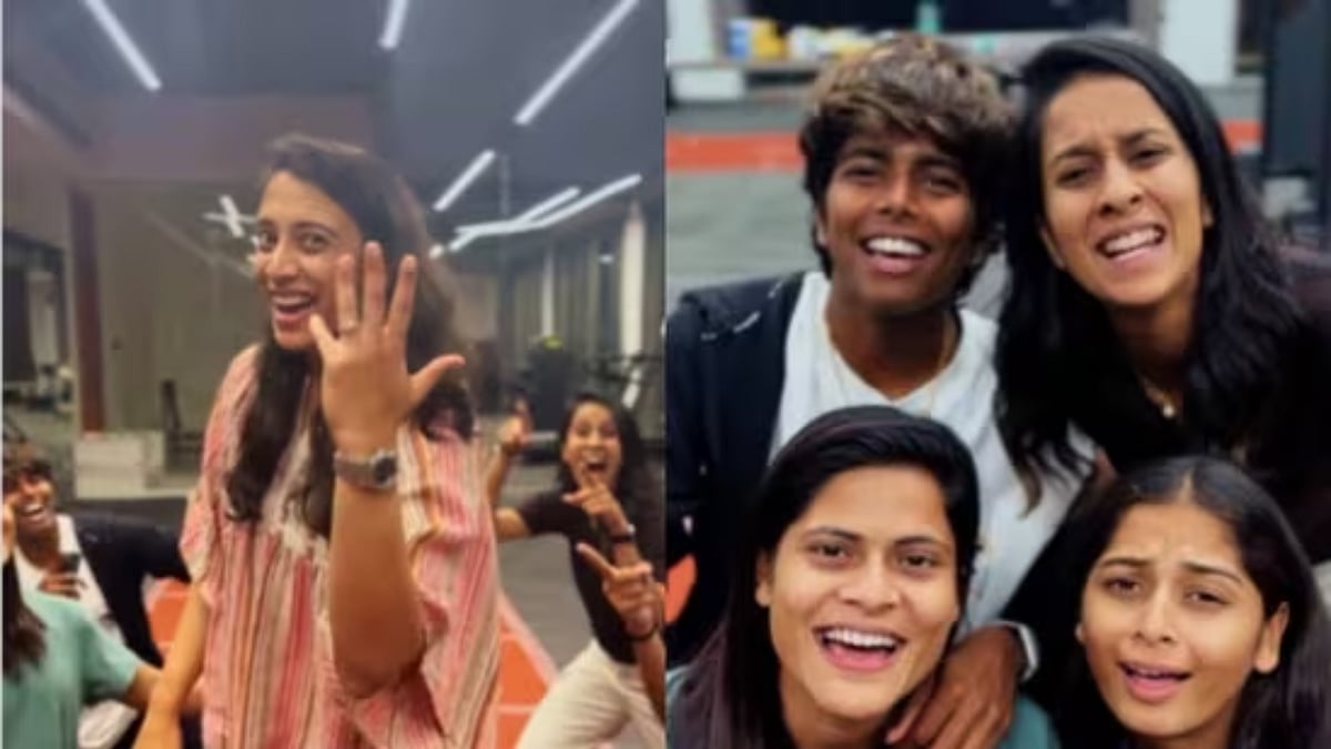 'Samjho Ho Hi Gaya': Smriti Mandhana Announces Engagement To Palash Muchhal In Bollywood Style; Video 