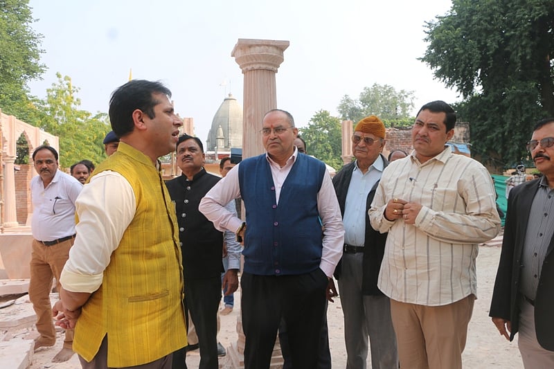 MP News: 2 Contractors Booked For Negligence After Under-Construction Structure At Famous Peetambara...