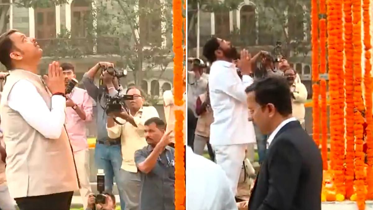 CM Devendra Fadnavis And Deputy CM Eknath Shinde Pay Tributes On Maharashtra Martyrs’ Memorial Day, Highlight Ongoing Development Efforts 