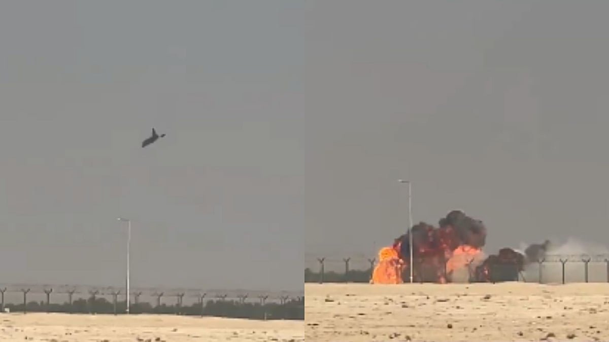 Tejas Fighter Jet Crashes During Display At Dubai Air Show 2025; Chilling Video Surfaces